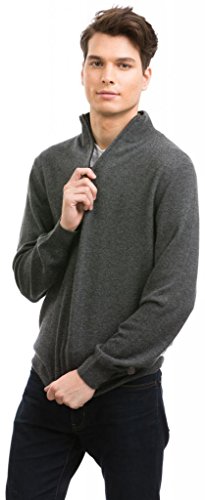 Citizen Cashmere Pullover (Hombre) - 100% Cachemira (Gris Oscuro, S) (42 105-09-01)