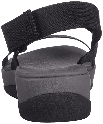 Clarks Arla Jacory, Sandalias de Talón Abierto Mujer, Negro (Black-), 36 EU