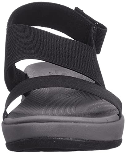 Clarks Arla Jacory, Sandalias de Talón Abierto Mujer, Negro (Black-), 36 EU
