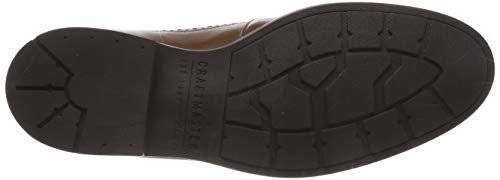 Clarks Ronnie Limit, Zapatos de Cordones Brogue, Braun British Tan Leather, 42 EU