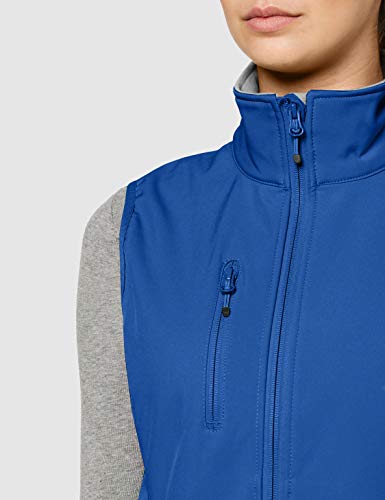 CLIQUE Ladies Softshell Vest Gilet Chaleco, Azul (Royal Blue), M para Mujer