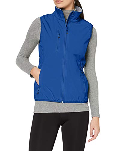 CLIQUE Ladies Softshell Vest Gilet Chaleco, Azul (Royal Blue), M para Mujer