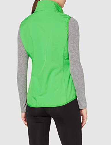 CLIQUE Ladies Softshell Vest Gilet Chaleco, Verde (Apple Green), L para Mujer