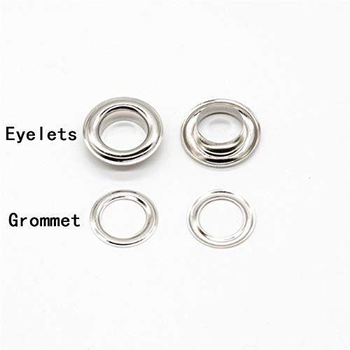 Clothing & Accessories 50sets 2 mm-40 mm ojetes de metal con arandela de caucho for DIY Scrapbooking zapata de la cinta Cap Bolsa Mochila Tag Ropa Accesorios Fashion Accessories ( Color : 40mm )