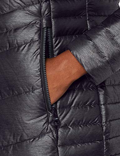 CMP Daunen Mantel Chaqueta, Mujer, Negro (Nero Melange), 38