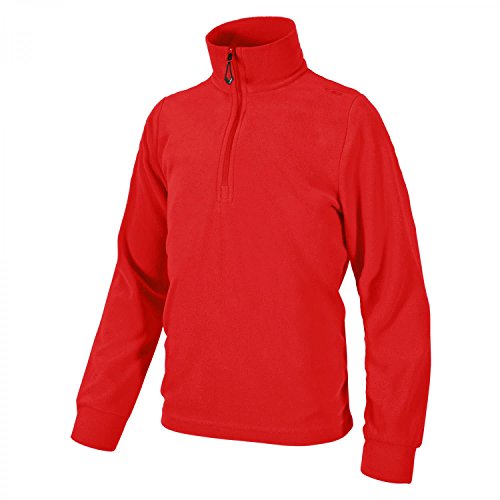 CMP Sudadera de forro polar para chico, niño, Fleeceshirt Funktions Rolli, rojo (ferrari), 128
