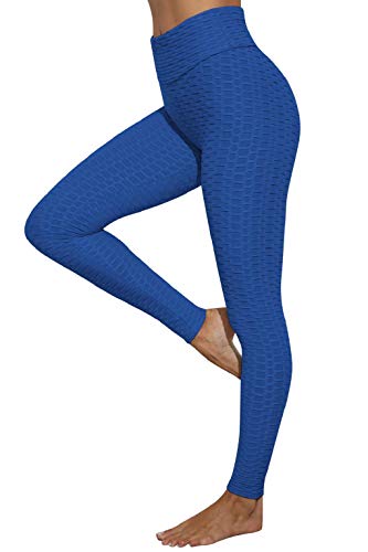 CMTOP Mallas Leggings Mujer Pantalones de Yoga Fitness Cintura Alta Pantalones Deportivos para Running Training Estiramiento Yoga y Pilates