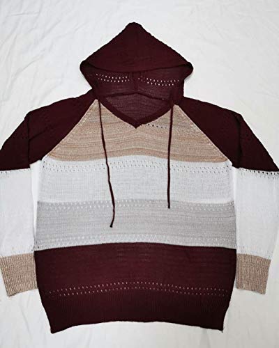 CMTOP Mujer Sudadera con Capucha Manga Larga Jerséis Sueltos Sudadera Otoño Invierno Mujer Chándal Caliente Suéter