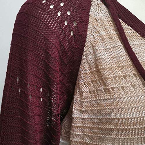 CMTOP Mujer Sudadera con Capucha Manga Larga Jerséis Sueltos Sudadera Otoño Invierno Mujer Chándal Caliente Suéter