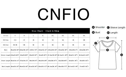 CNFIO - Blusa informal para mujer, hombros descubiertos, manga corta, estilo retro y bohemio, diseño elegante, ideal para el verano, la playa o fiestas, estampado floral