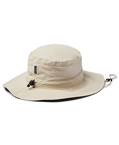 Columbia Bora Bora Booney, Sombrero unisex, Fibra sintética, Color: Beige (Fossil), Talla Universal (Ajustable), Art. 1447091