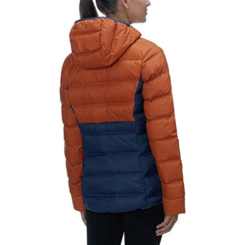 Columbia Explorer Falls - Chaqueta con Capucha, Talla XL, Color Cobre Brillante