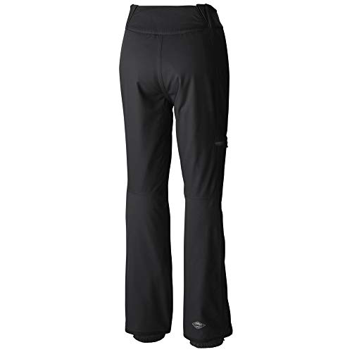 Columbia Pantalón de esquí impermeable para mujer, Veloca Vixen Pant, Poliéster, Negro, Talla S, 1681451