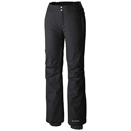 Columbia Pantalón de esquí impermeable para mujer, Veloca Vixen Pant, Poliéster, Negro, Talla S, 1681451