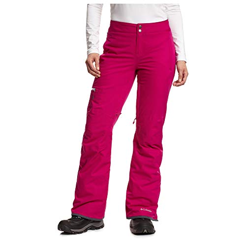 Columbia Pantalón de esquí impermeable para mujer, Veloca Vixen Pant, Poliéster, Negro, Talla S, 1681451