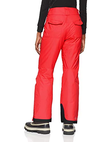 Columbia Pantalón de esquí para Mujer, Bugaboo Oh, Rojo, L