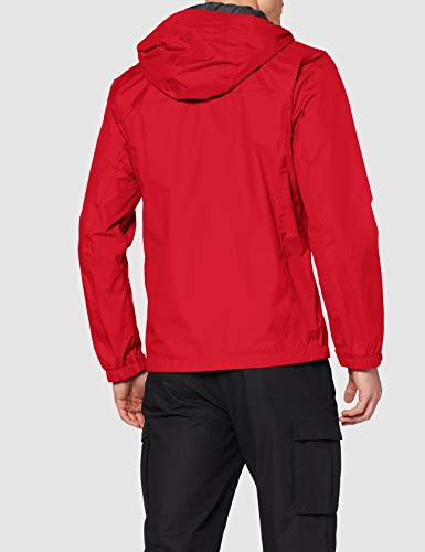 Columbia Pouring Adventure Chaqueta para Hombre, Rojo (Mountain Red), L
