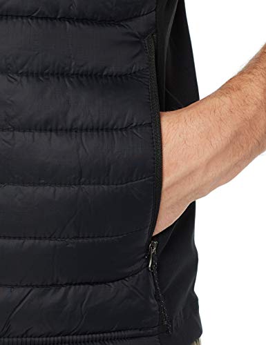 Columbia Powder Pass Chaleco, Hombre, Black, S