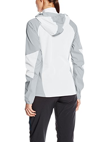 Columbia Sweet As Softshell Sudadera con Capucha, Mujer, Blanco/Gris (White, Cirrus Grey), S