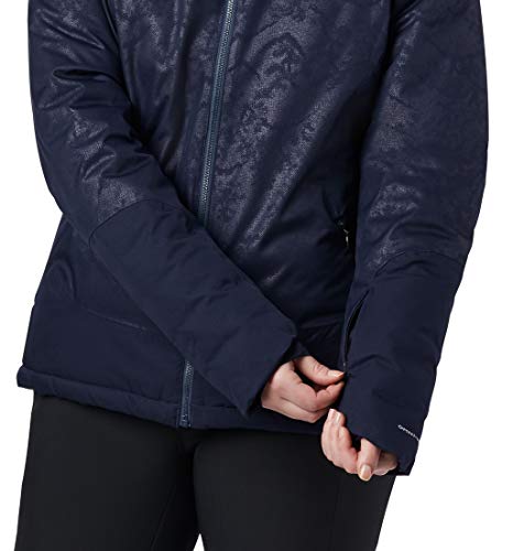 Columbia Veloca Vixen Chaqueta, Mujer, Rojo, Talla: S