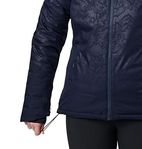 Columbia Veloca Vixen Chaqueta, Mujer, Rojo, Talla: S