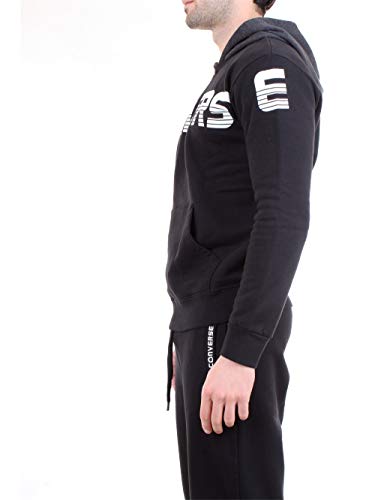 Converse 10018615 - Sudadera para hombre Negro S