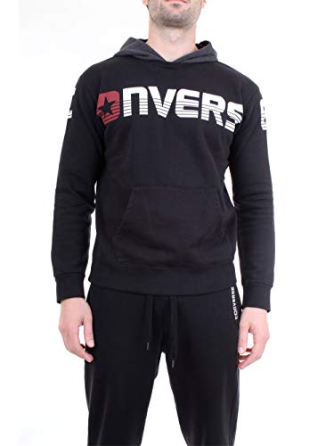 Converse 10018615 - Sudadera para hombre Negro S