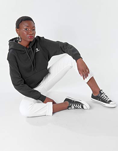 Converse 10020872-A01_L Sudadera Bebe, Black, Mujeres