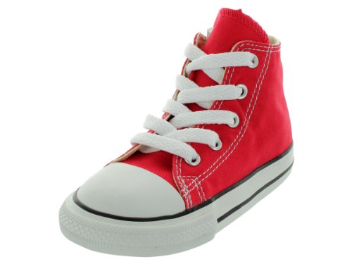 Converse Chuck Taylor All Star High, Zapatillas Unisex niños, Rojo, 24 EU