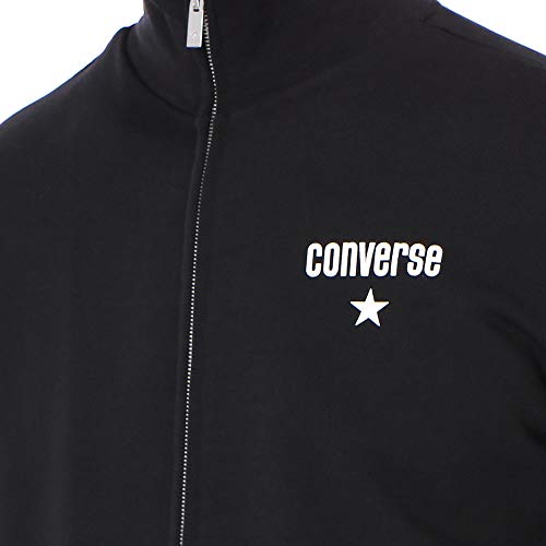 Converse Sudadera All Star Full Zip sin capucha negra 10020034 Negro XS