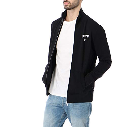 Converse Sudadera All Star Full Zip sin capucha negra 10020034 Negro XS