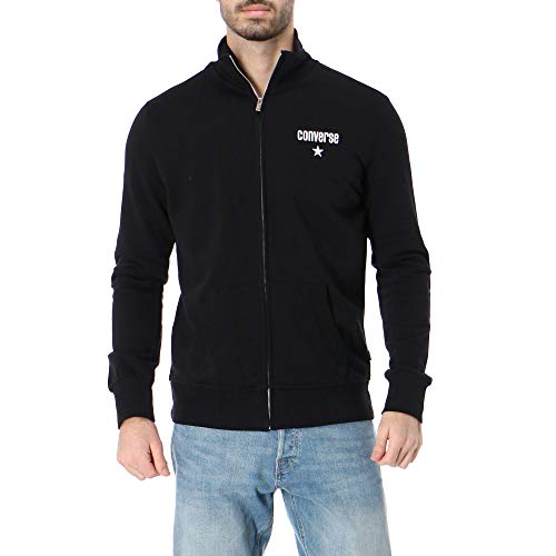 Converse Sudadera All Star Full Zip sin capucha negra 10020034 Negro XS