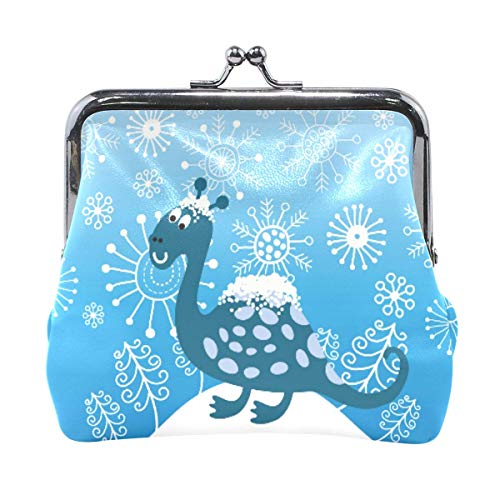 Copo de Nieve Monedero Embrague Monedero pequeño Monedero Monedero Monedero Titular de Cambio de Tarjeta