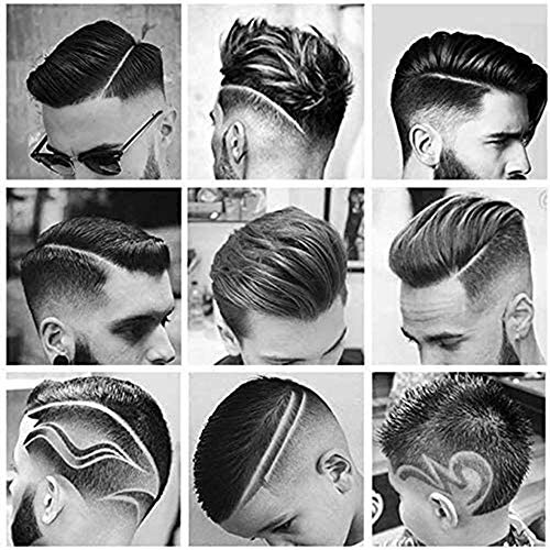 Cortadora de Cabello Eléctrica para Hombres, Anself Cortapelos Hombre Impermeable Profesional con Carga USB Adecuada para el Hogar y la Peluquería (Negro)