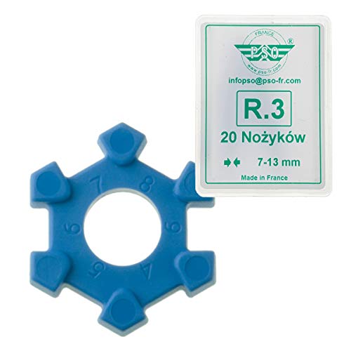 Cortadora de perfiles PS15 + 1 paquete R3 7-13 mm (20 cuchillas) fabricado en Francia Dispositivo de corte de 230 V cable largo con certificado CE para cortar el perfil de los neumáticos