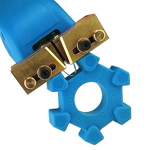 Cortadora de perfiles PS15 + 1 paquete R3 7-13 mm (20 cuchillas) fabricado en Francia Dispositivo de corte de 230 V cable largo con certificado CE para cortar el perfil de los neumáticos