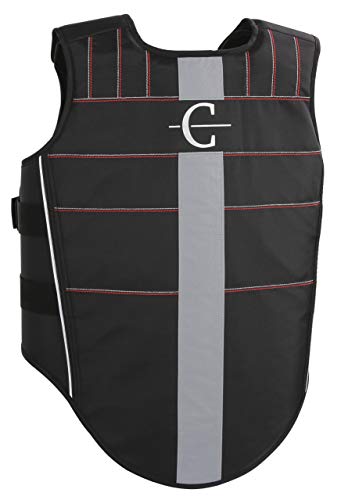 Covalliero Schutz und Sicherheitsweste Protecto Light Beta Chaleco Protector, Infantil, Negro-Negro, Small