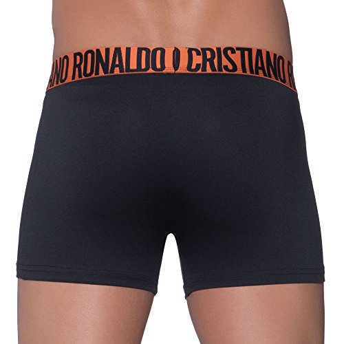 CR7 Cristiano Ronaldo Fashion Boxer para Hombre de Microfibra Pantalones Cortos 2-Pack (CR7-8502-4900-409-L)