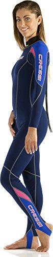 Cressi One Lady Traje de Neopreno 1mm, Mujer, Azul, XS