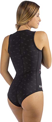 Cressi Termico - Traje de baño para mujer, color negro / rosa, M