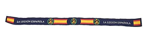 crisandecor Gorra Azul Bandera de España con Pulsera de Tela Legión Española