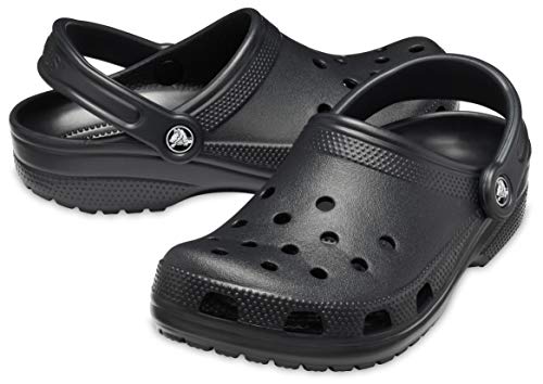Crocs Classic Clog Zuecos Unisex Adulto Negro (Black 001) 43-44