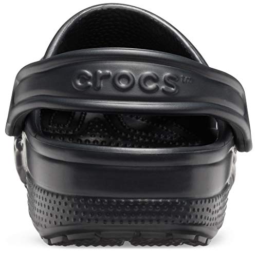 Crocs Classic Clog Zuecos Unisex Adulto Negro (Black 001) 43-44