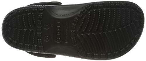Crocs Classic Printed Camo Clog, Zuecos Unisex Adulto, Negro (Black 001), 42/43 EU