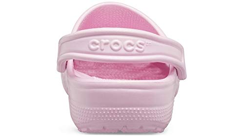 Crocs Classic Zuecos con Correa Trasera Unisex Adulto Ballerina Pink 38-39