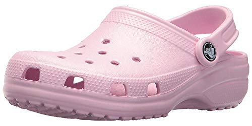 Crocs Classic Zuecos con Correa Trasera Unisex Adulto Ballerina Pink 38-39