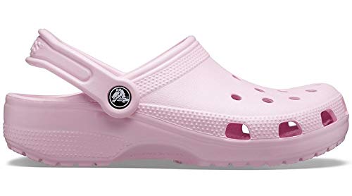 Crocs Classic Zuecos con Correa Trasera Unisex Adulto Ballerina Pink 39-40
