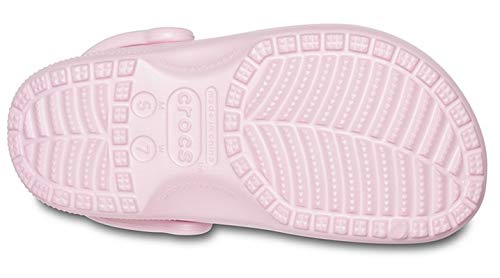 Crocs Classic Zuecos con Correa Trasera Unisex Adulto Ballerina Pink 39-40