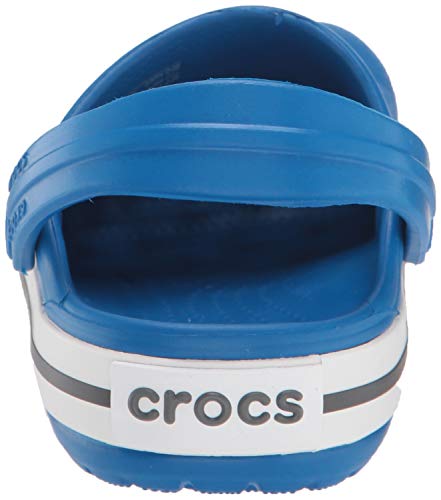 Crocs Crocband Clog K, Zuecos Unisex niños, Bright Cobalt/Charcoal, 20/21 EU