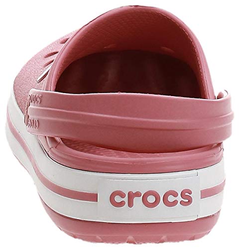 Crocs Crocband, Zuecos Unisex Adulto, Rosa (Blossom/White 6ph), 42/43 EU